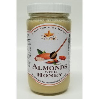 Almonds with Honey 1 LB